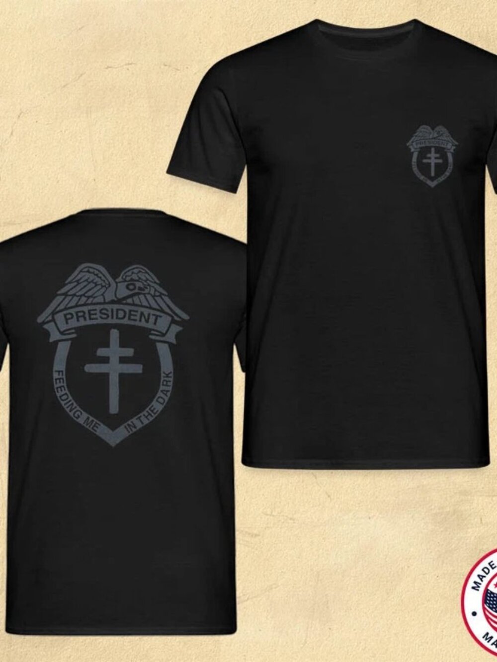 President Band “Feeding Me in the Dark” Graphic T-Shirt